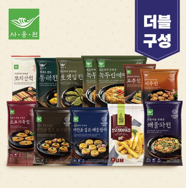 사옹원 스페셜리미티드 명절전 총11종 24팩[더블구성], 1개