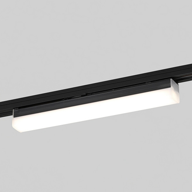 엘포스 LED T라인 레일조명 레일등 라인조명 1200MM 20W, 1개, 블랙-주백색