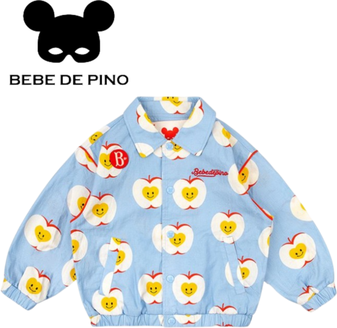 [매장발송] 베베드피노 공용 잠바 바람막이 등원 등교 유치원 여행 데일리 학원 봄 가을 자켓