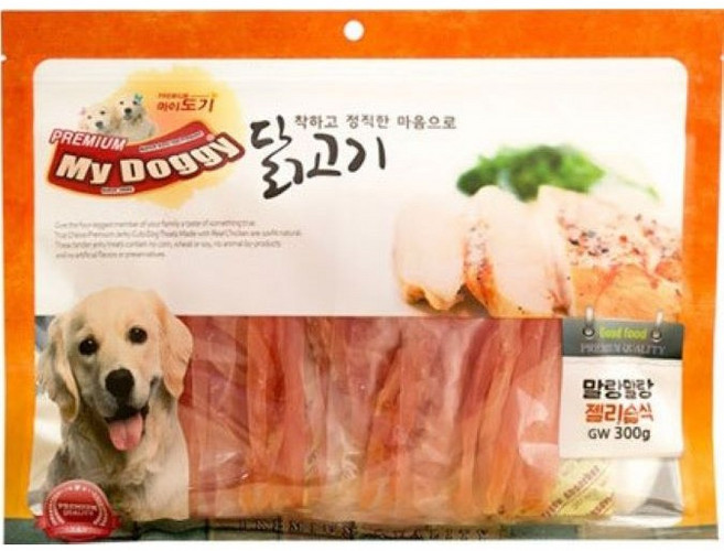 마이도기 프리미엄 강아지 간식 닭고기류, 젤리습식, 10개, 400g