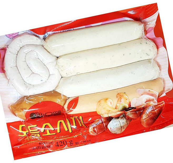 오뗄 모듬 소시지 420g 햄 소시지 간식 모듬 재료, 1개