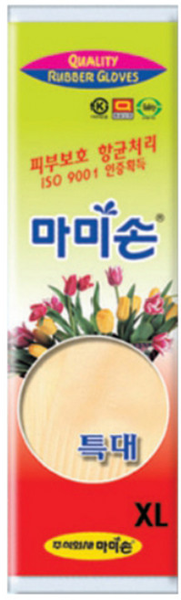 마미손 고무장갑 식품전용 화이트 특대 XL, 특대(XL), 10개