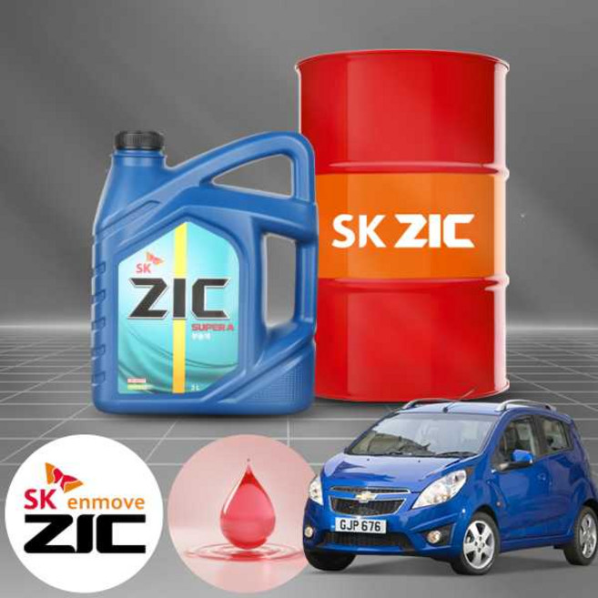 쉐보레 스파크/마크리(09~13) 1.0 지크(ZIC) SUPER A 부동액 3L 자동차 냉각수 엔진 냉각액 EG 쿨런트 녹방지 사계절용