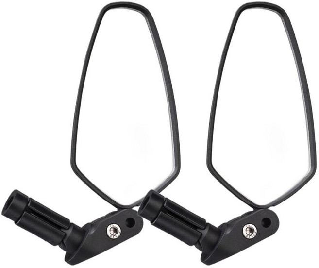 셀링랩 자전거 백미러, 2개, 블랙 다이아형 컴팩트