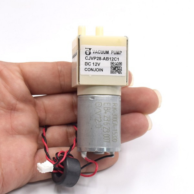 CJVP28-AB12C1 진공 펌프 DC 12V 370 모터 전기 로봇 청소기 제품 용 음압 흡입, 1개
