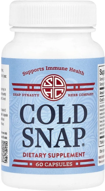 몸관리하세요 겨울입니다 Snap Dynasty Cold Snap® 캡슐 60정 특별관리진행, Snap Dynasty Cold Snap 캡슐 60정, 1 - 쿠팡