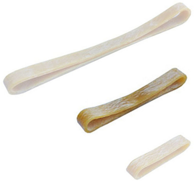 국산 두꺼운 고무줄 / 넓은 고무줄 / 10mm 고무줄 고무밴드, 길이 100mm x 폭10mm x 100개