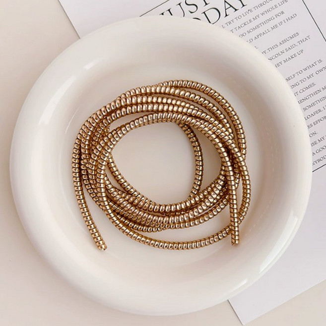 case&co 삼성 아이폰 충전기 케이블 이어폰 보호캡 충전선 이어폰줄 단선방지 케이블 바이트, 1개, 커피 브라운