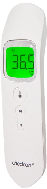 [국내제작][당일출고] 비접촉식 적외선 온도계 체온계 온도측정기 화이트 1개 - 쿠팡