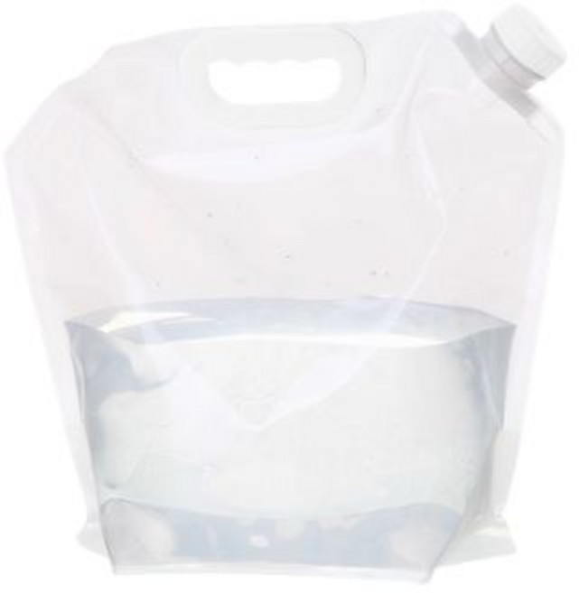 戶外摺疊水袋 8L, 透明-5L, 1個