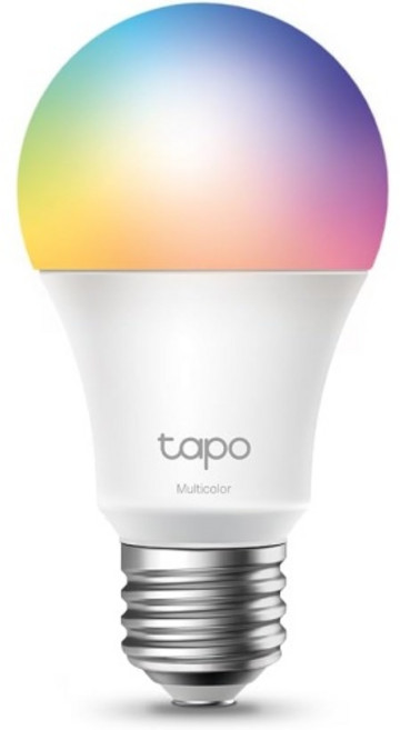 타포 TP-링크 스마트 전구 16M 컬러 RGBW 디밍 가능 알렉사 좌절감 없는 설정 A19 60W 등가 800LM CRI90 2.4GHz WiFi 전용 L531E, 1 Pack
