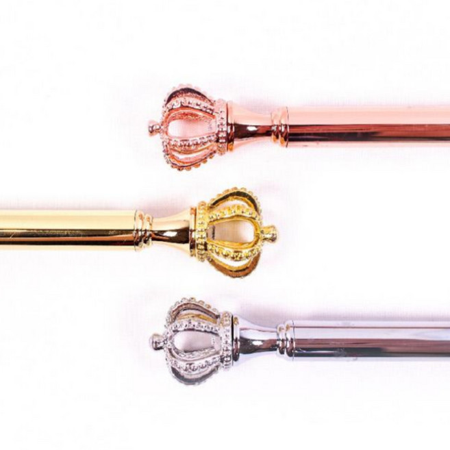 멋진볼펜 크라운 볼펜 10color 예쁜 왕관 펜 큐빅 보석 디자인 데코 판촉 선물용 왕관볼펜 분홍색볼펜, 그레이 크라운