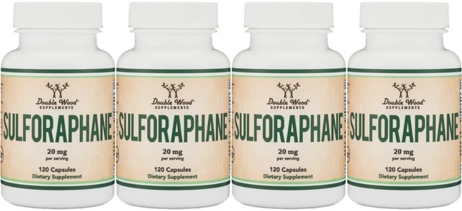 더블우드 설포라판 20mg, 120정, 4팩 - 쿠팡