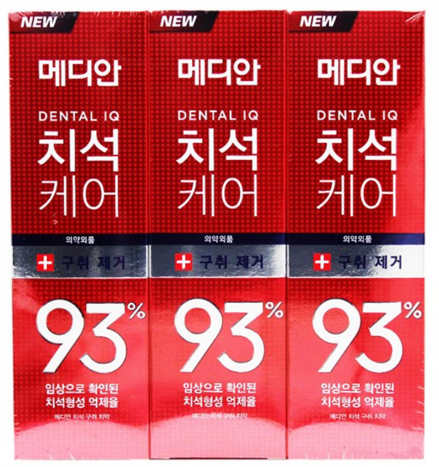 MED 치석케어 치약 잇몸치약 플라그제거 시린이 3p 구취제거 프로폴리스 칫솔 마사지칫솔 위생용품 녹차치약 잇몸칫솔 칫솔모 관공서 추천, 3개