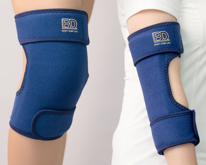 [바디페인랩] 무릎 팔꿈치 보호대 냉찜질 온찜질 통증 케어