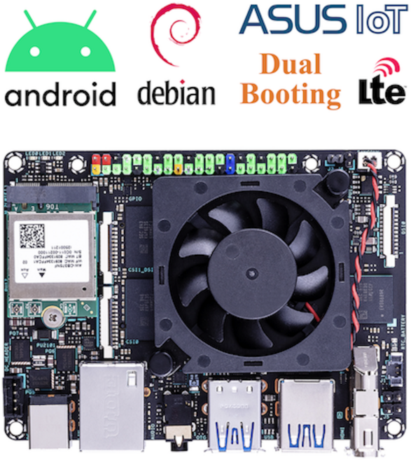 딥러닝(AI)용 ASUS Tinker Edge R 싱글 보드 컴퓨터