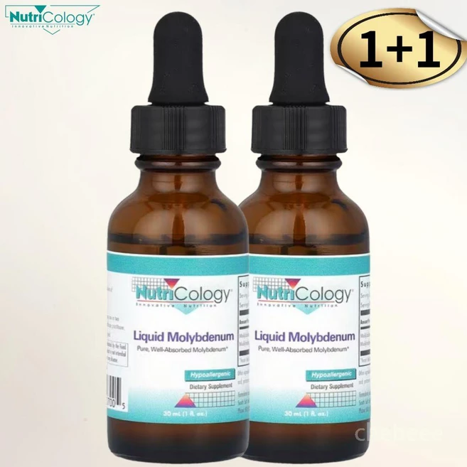 뉴트리콜로지 리퀴드 몰리브덴 30ml 2병 암모늄 - 쿠팡