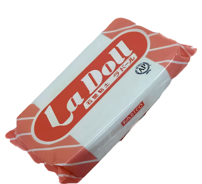 PADICO La Doll 特級石塑黏土/石粉黏土 BJD娃用土 單售 500g 新包裝, 單色, 1個