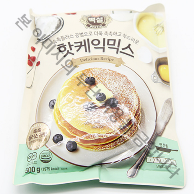 백설 핫케익가루 500g, 1개