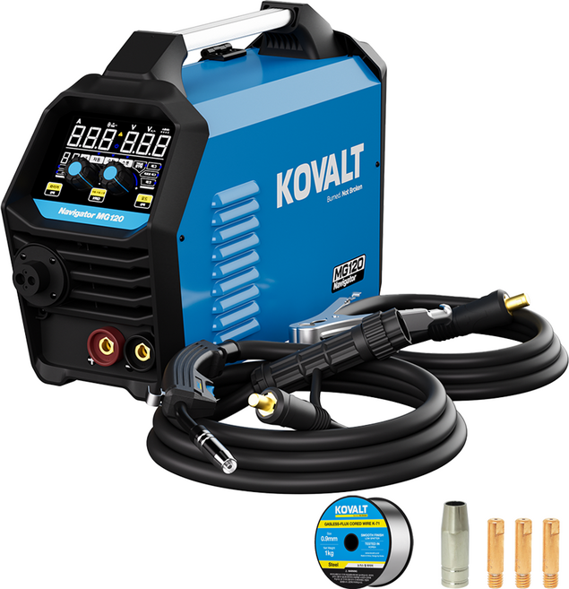 코발트 2세대 논가스용접기 네비게이터 MG120 철 스텐 아크용접, 1개, 기본바디