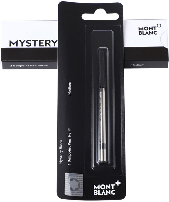 몽블랑 볼펜심 픽스볼펜 146볼펜 P146볼펜 블랙 블루 F M, 몽블랑볼펜심_블루F(1입)