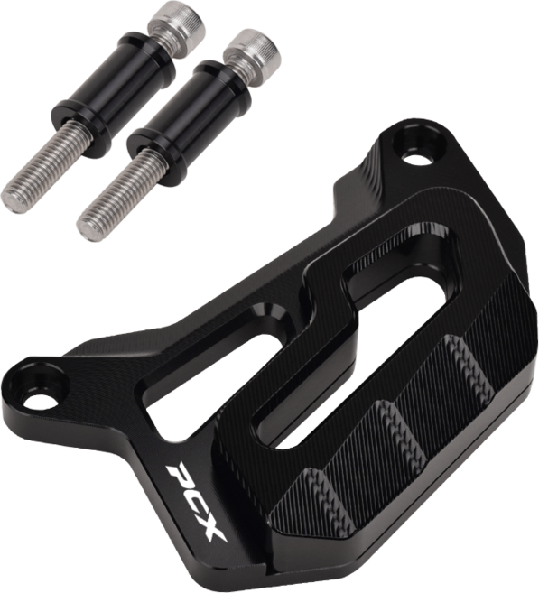 CHEKIS 체키스 혼다 PCX 21-26년식 브레이크 캘리퍼가드 튜닝커버, 블랙, 1개