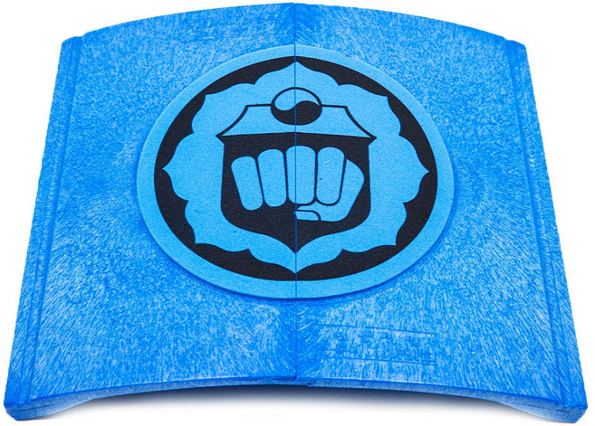 조립식 청기와[중급] 청기와 격파용품 격파용기와, 청색, 1개