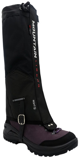 LIBERO 오베론 등산 스패츠, 블랙