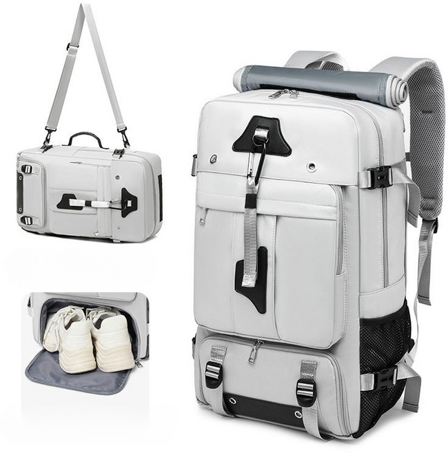 비코 기내용 여행 가방 백팩 대용량 다용도 크로스백 신발수납
