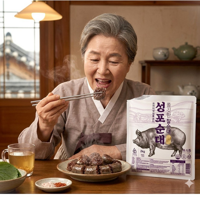 찰순대, 2개, 2kg