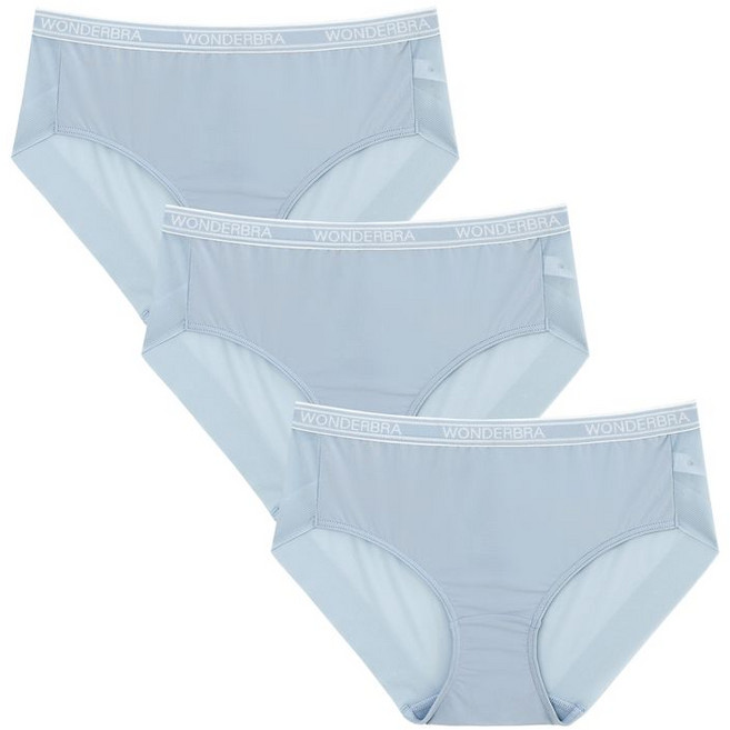 원더브라 3PACK 스포츠 아웃밴드 하이웨이스트 팬티 27L013 23Y756