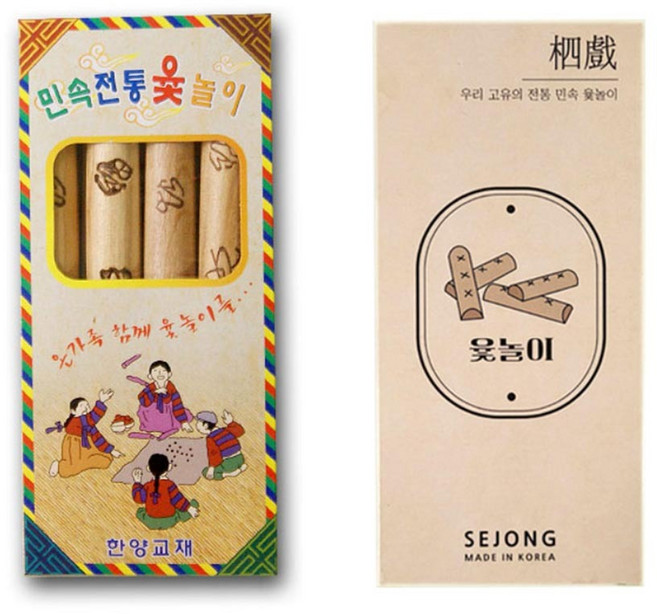 기본 민속윷놀이 전통게임 가족모임 설날놀이 원목윷