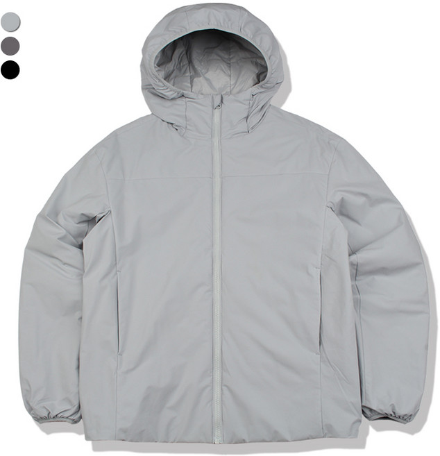 오마보이 남성용 봄가을 릴렉서블 후드 씬패딩