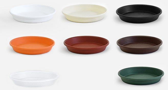 마이플랜트 동그라미 화분 받침대, 브라운