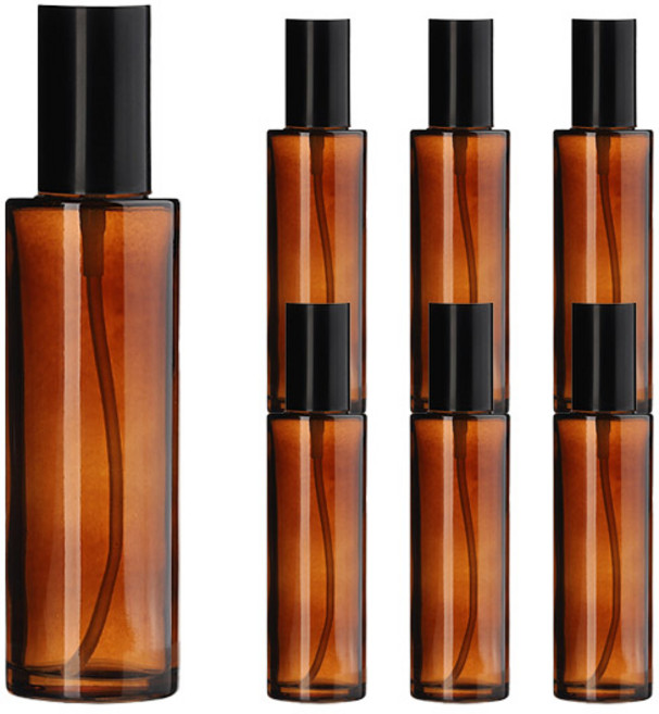 화장품 공병 마틴 에센스 100ml 7개 유리 용기 크림 스프레이 로션