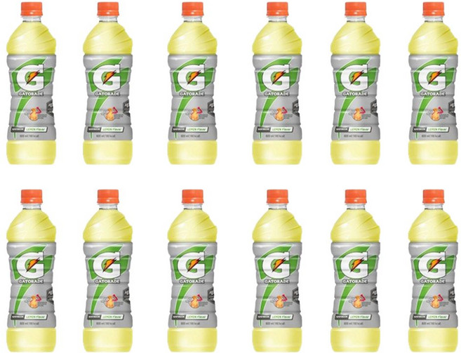 게토레이 레몬, 12개, 600ml