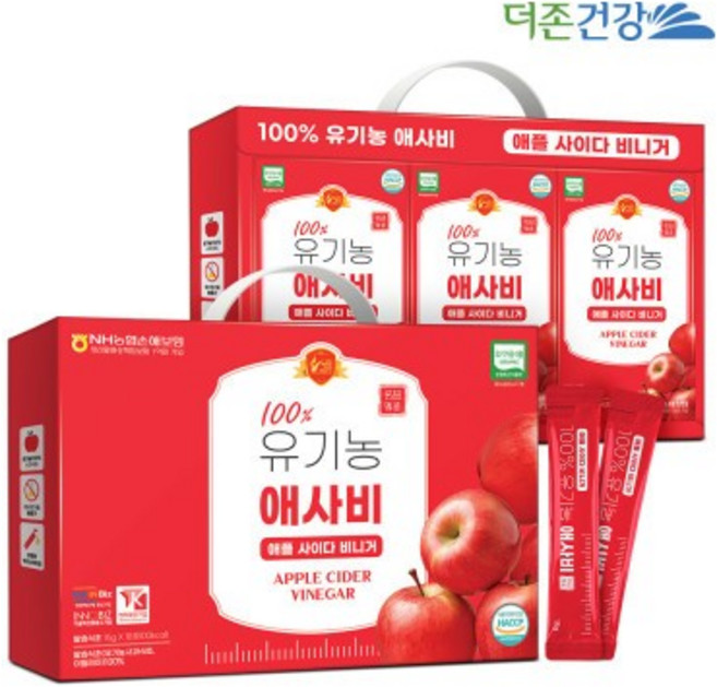 100% 유기농 애사비 15g X 18포, 1개