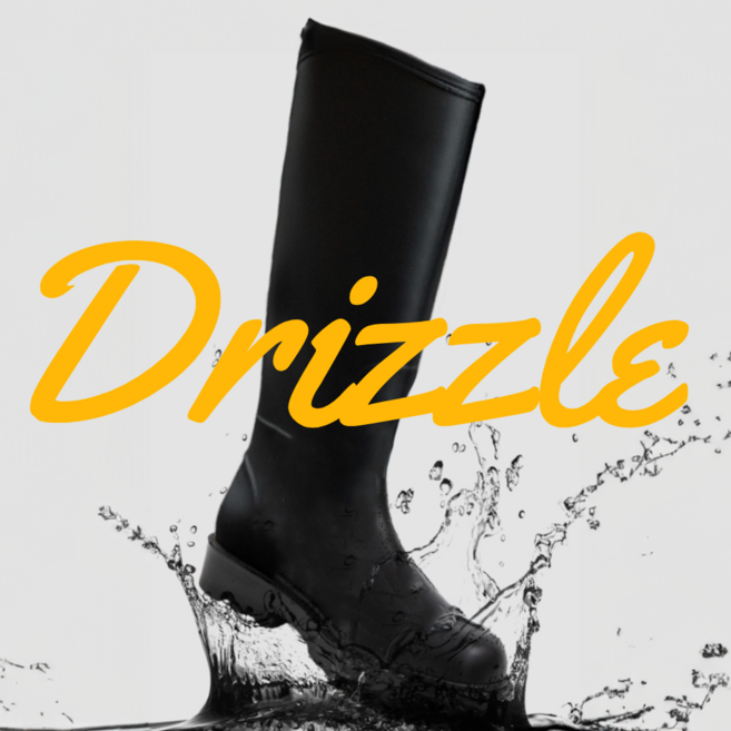 드리즐 레인부츠 여자 발편한 가벼운 장화 롱 레인슈즈