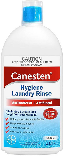 카네스텐 하이진 세탁 세제 린스 1L Canesten Antibacterial and Antifungal Hygiene Laundry Liquid Rinse, 1개