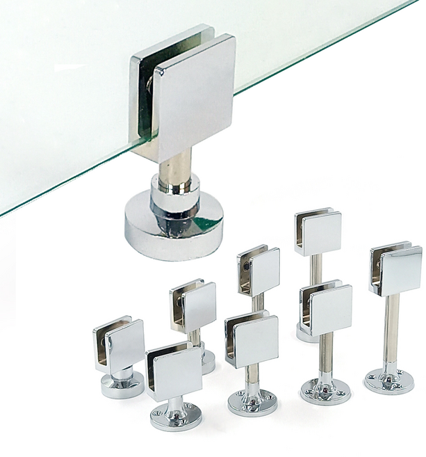 사각 부스발 화장실 욕실 칸막이 파티션부속 샤워부스용, 사각 와샤형, 30mm, 1개