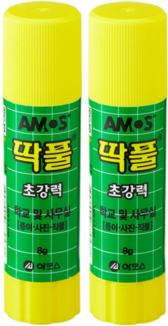 아모스 딱풀, 8g, 2개