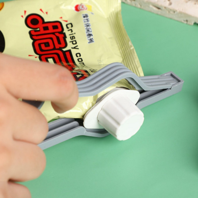 마개형 밀봉클립 밀봉집게 이지캡 봉지 조미료 설탕 소금 과자 밀봉, 마개형 밀봉집게, 10개