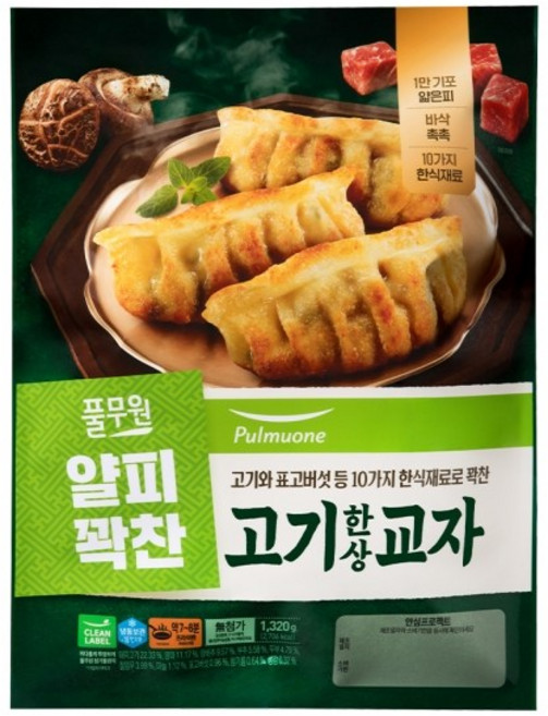 풀무원 얄피꽉찬 고기한상교자 1.32kg 1개