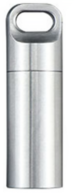 리브문 304 스텐 휴대용 알약통 스테인리스 방수 약케이스 보관함, 1개, 01_P1(소형)