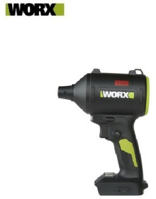 정품 웍스 20V 초강력 에어건 WU093 본체만 무선 미니 송풍기, 1개