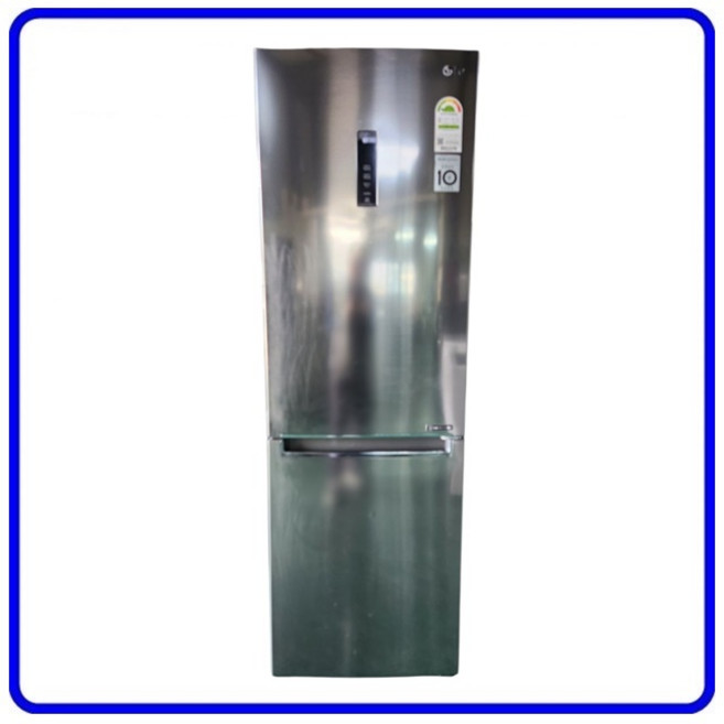 LG전자 콤비형 중고냉장고 2019년 제조 메탈 상냉장 하냉동 339L [M349SE]