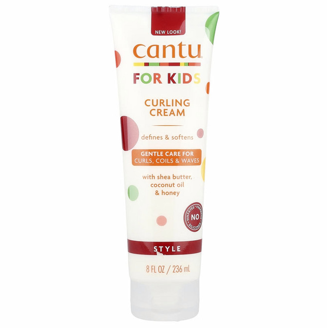 칸투 어린이용 컬링 크림 236ml(8fl oz) CTU-01543, 1개
