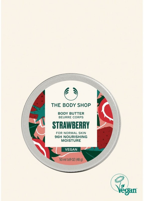 더바디샵 바디 버터 스트로베리, 50ml, 1개