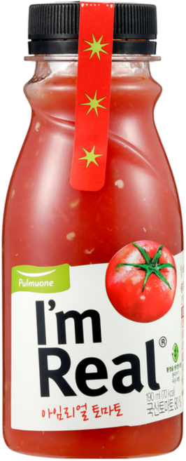 [풀무원] 아임리얼 토마토 (190ml)x6개, 190ml, 6개