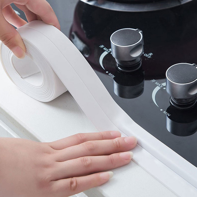 배수구실링테이프 싱크대틈새방수 몰딩테이프, 1개, A 3.8x320cm